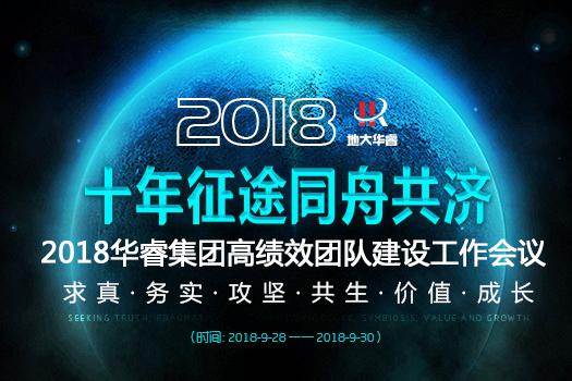 2018华睿集团高绩效团队建设工作培训（第一次会议）